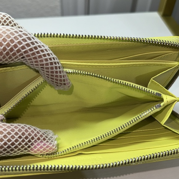 Authentic Cristian Dior Yellow Wallet - Picture 8 of 17